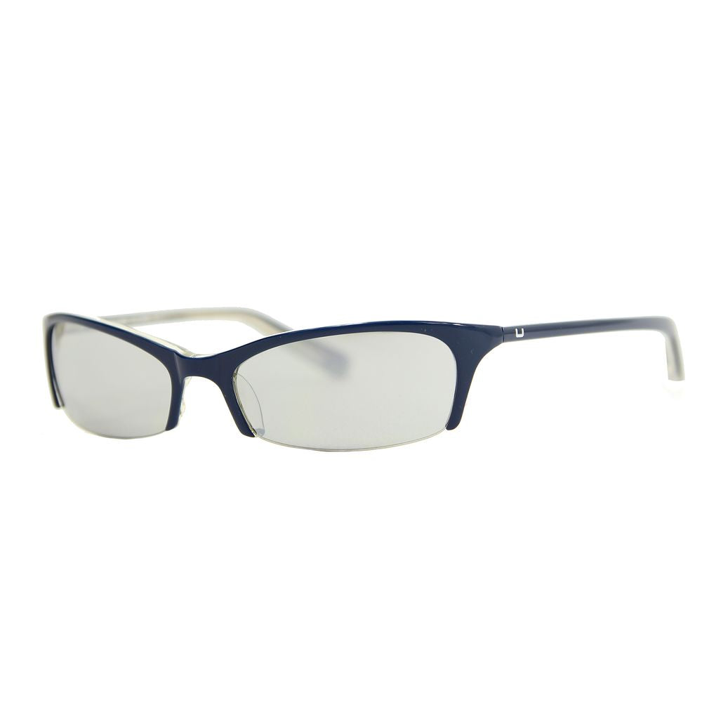 Adolfo Dominguez Blaue Acetat-Sonnenbrille