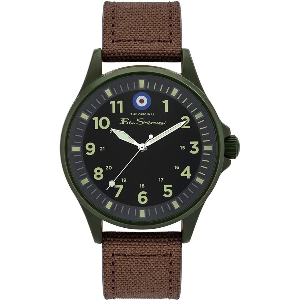 Ben Sherman Braune Lederuhr