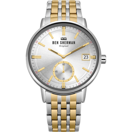 Ben Sherman Gold-Edelstahl-Uhr