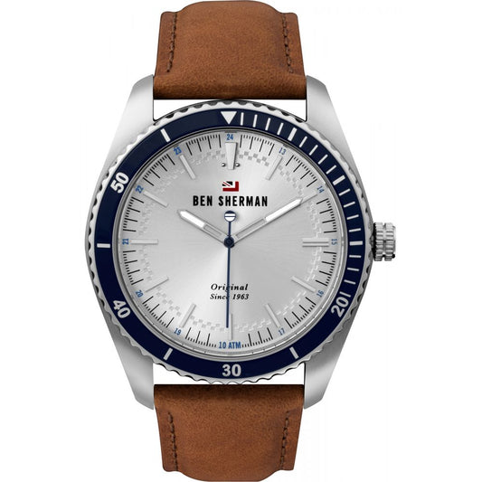 Ben Sherman Braune Lederuhr