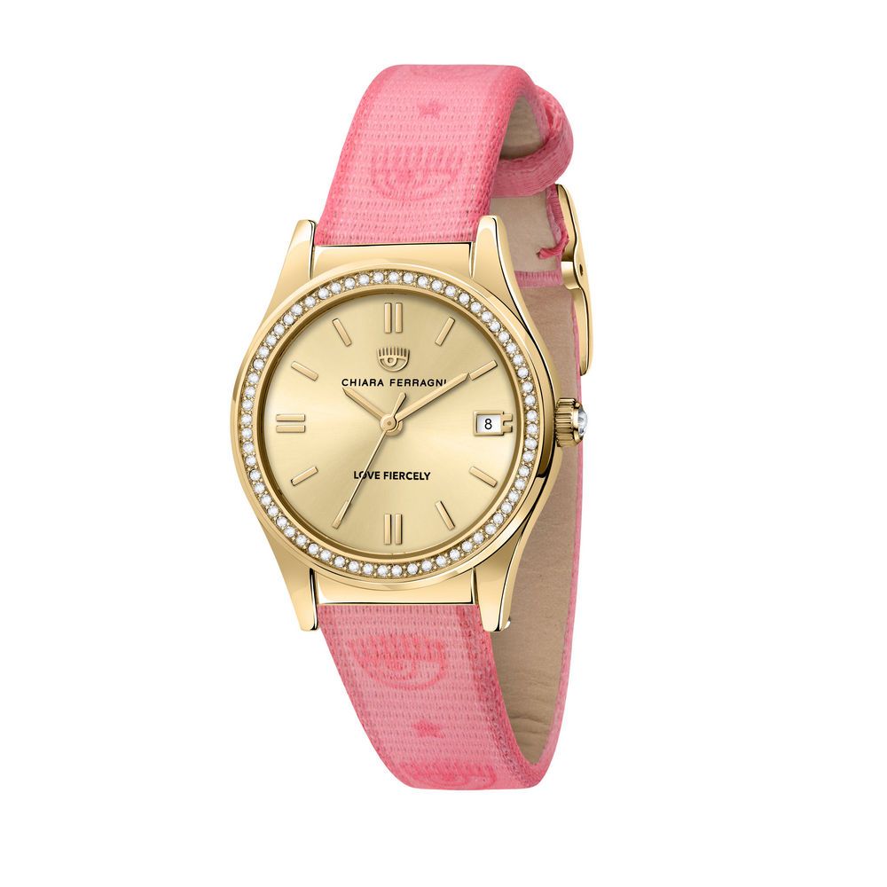 Chiara Ferragni Multicolor synthetic leather watch