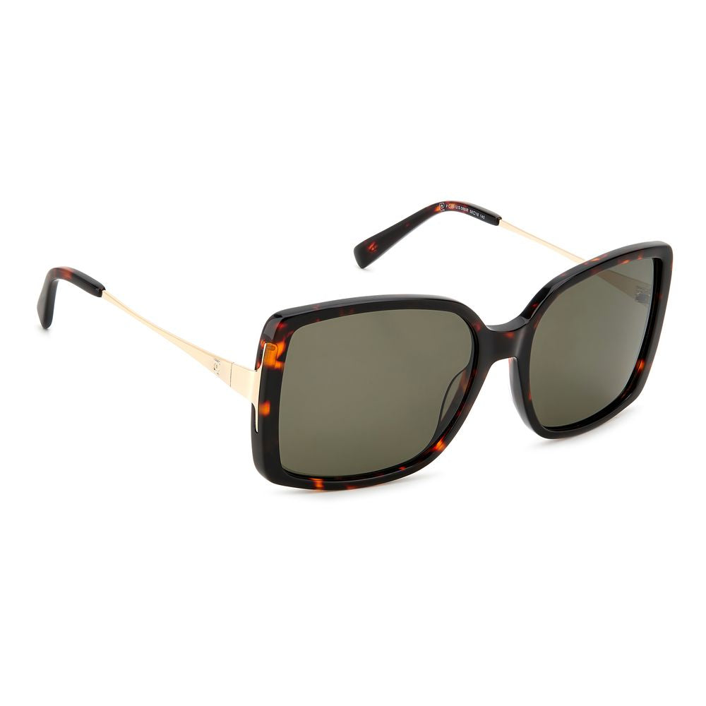 Pierre Cardin Brown Acetate Sunglasses