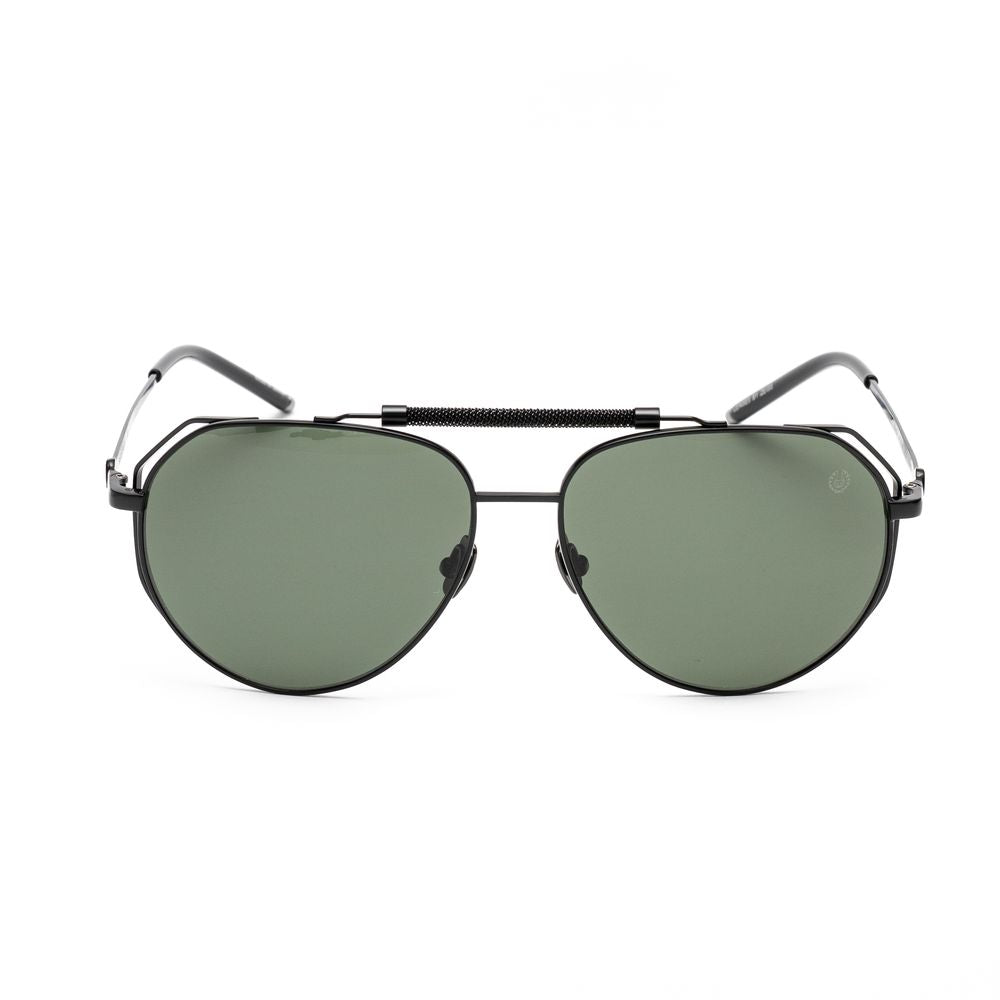 Belstaff Schwarze Titan-Sonnenbrille