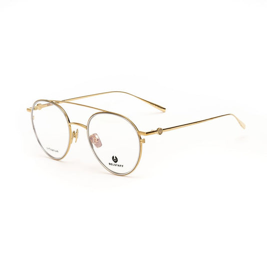 Belstaff gold titanium frame