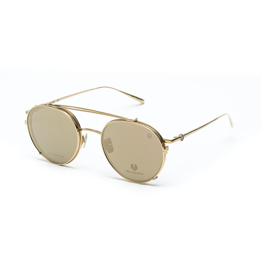 Belstaff gold titanium frame