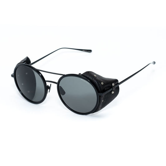 Belstaff Schwarze Titan-Sonnenbrille