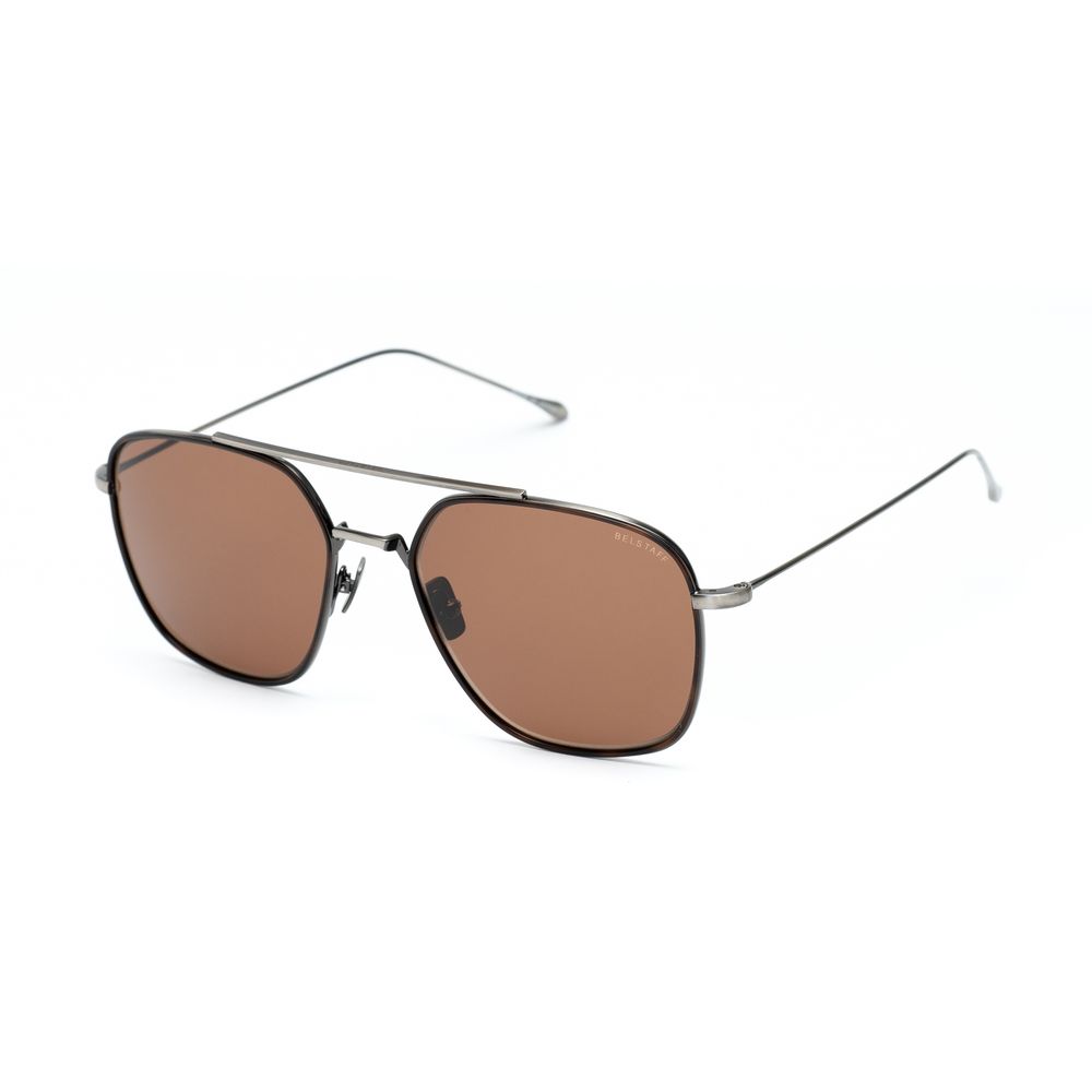 Belstaff Braune Titan-Sonnenbrille