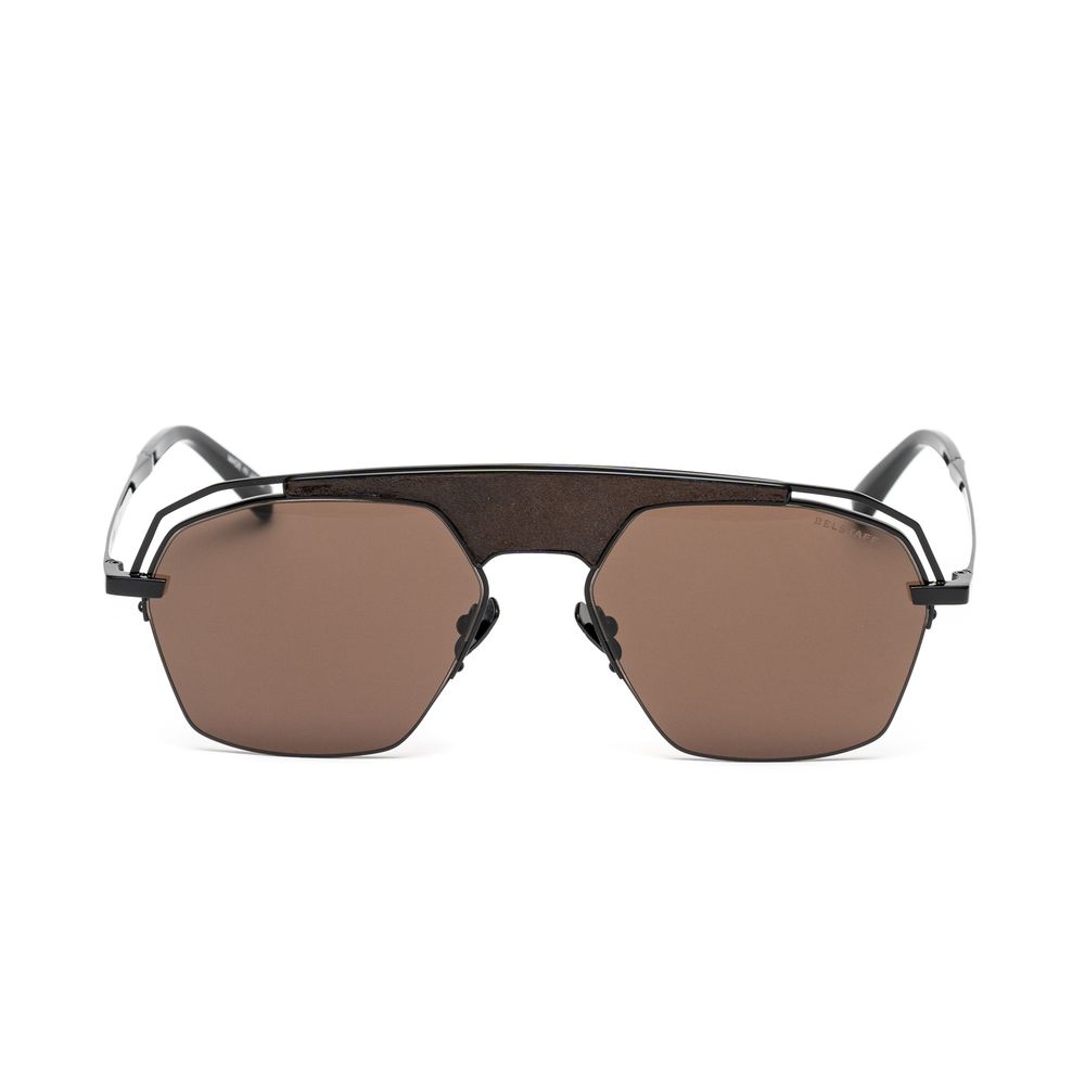 Belstaff Braune Titan-Sonnenbrille