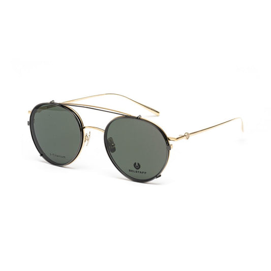 Belstaff gold titanium frame