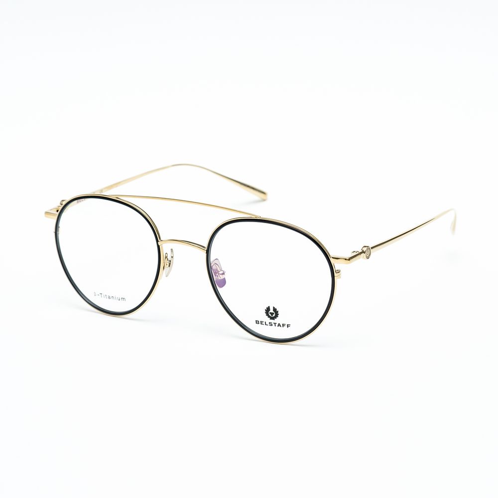 Belstaff gold titanium frame