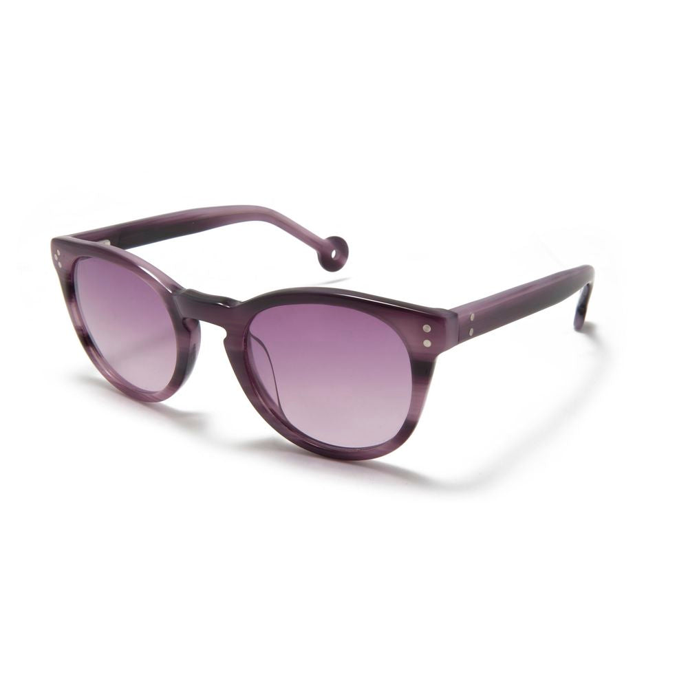 Hally&amp;Son Purple Acetate Sunglasses