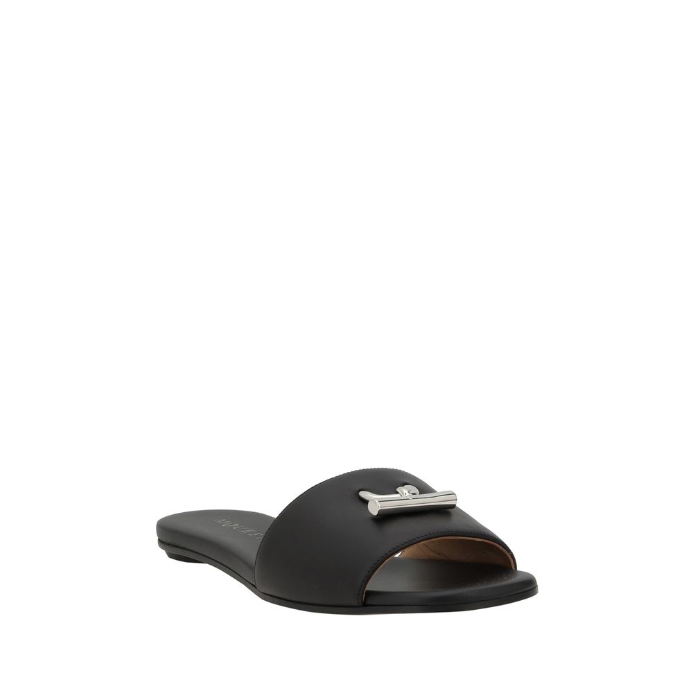 Alexander McQueen Leder-Sandalen