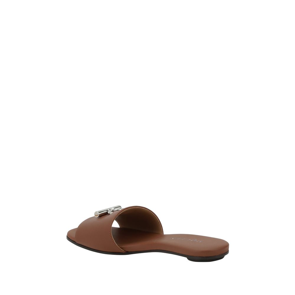 Alexander McQueen Leder-Sandalen