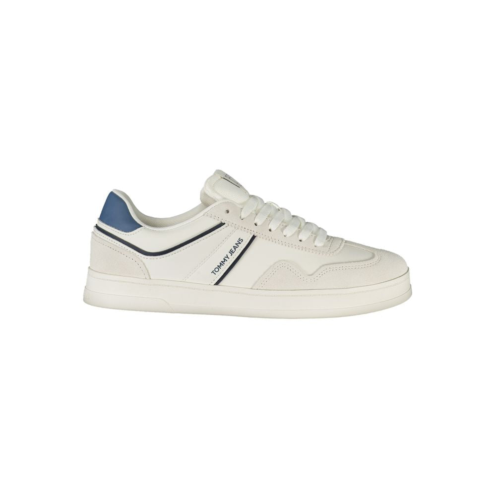 Tommy Hilfiger Weißes Polyethylen Herren Sneaker