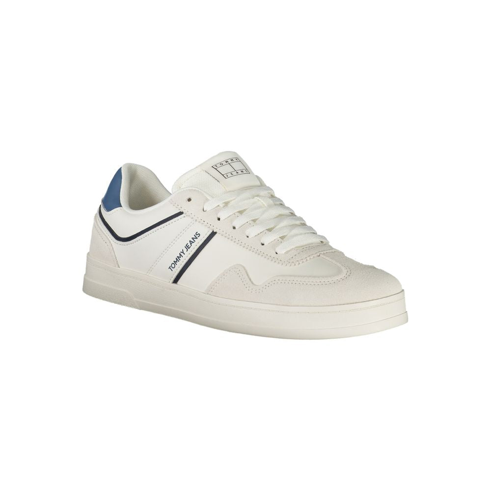 Tommy Hilfiger Weißes Polyethylen Herren Sneaker