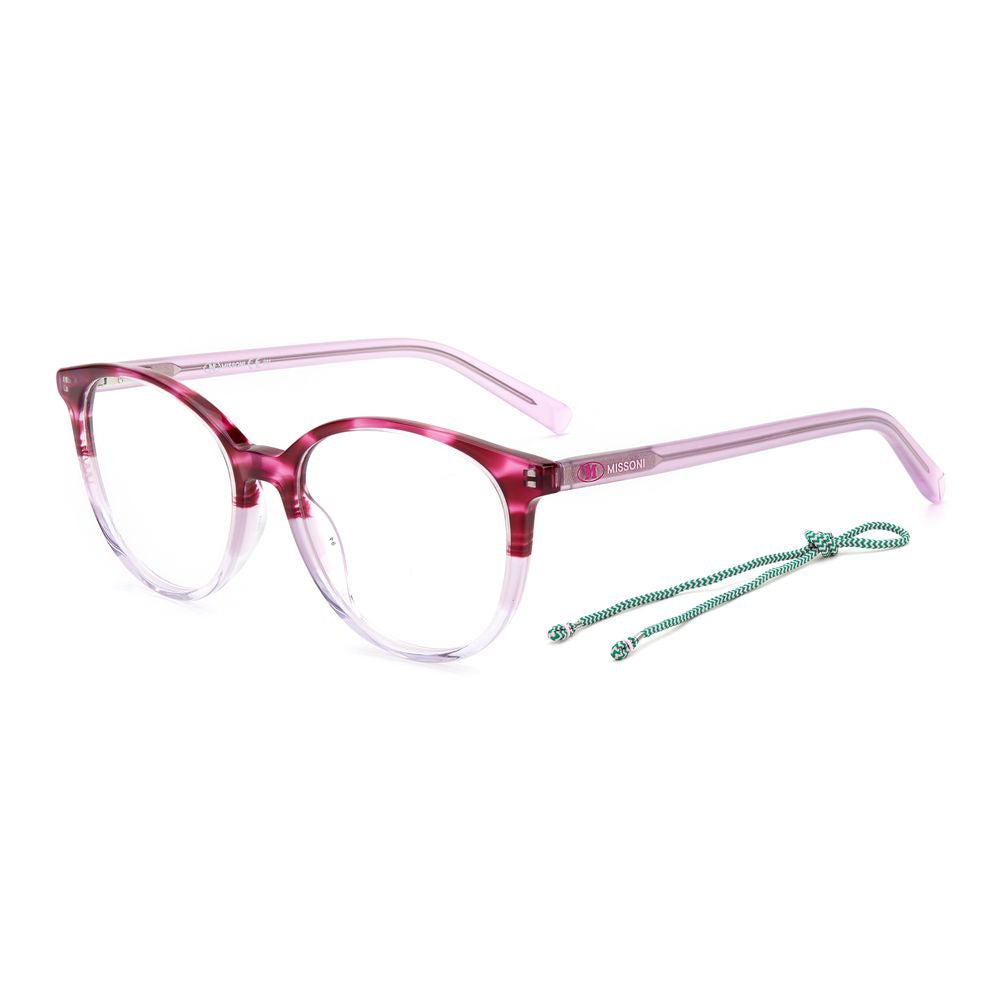 M Missoni pink acetate frame