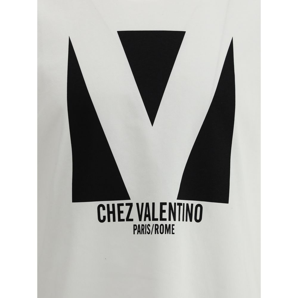 Valentino Maxi-T-Shirt mit Druck