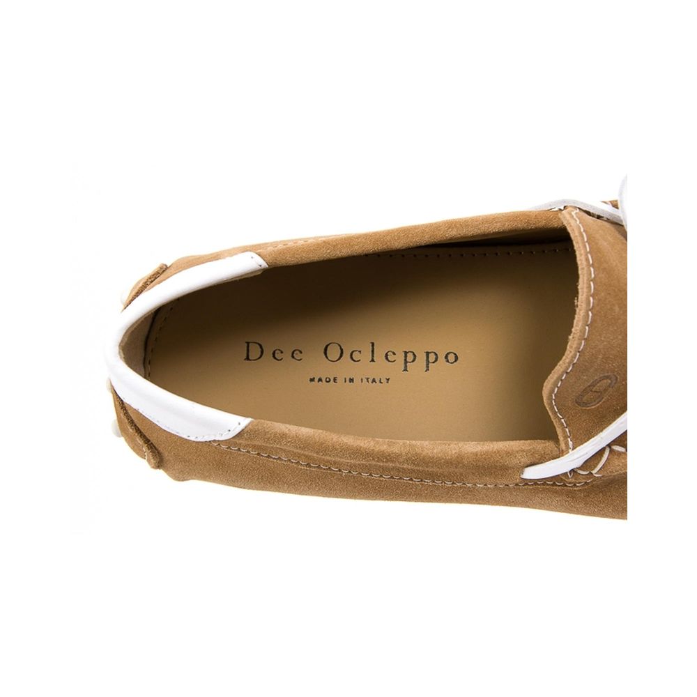 Dee Ocleppo Beige Leather Casual