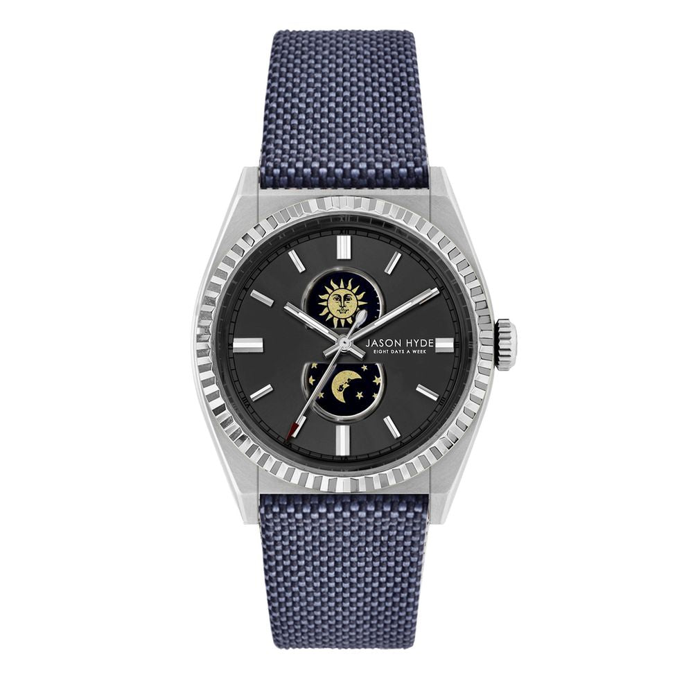 Jason Hyde Blaue Polycarbonat-Uhr