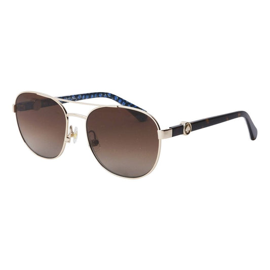 Kate Spade Goldene Metall-Sonnenbrille