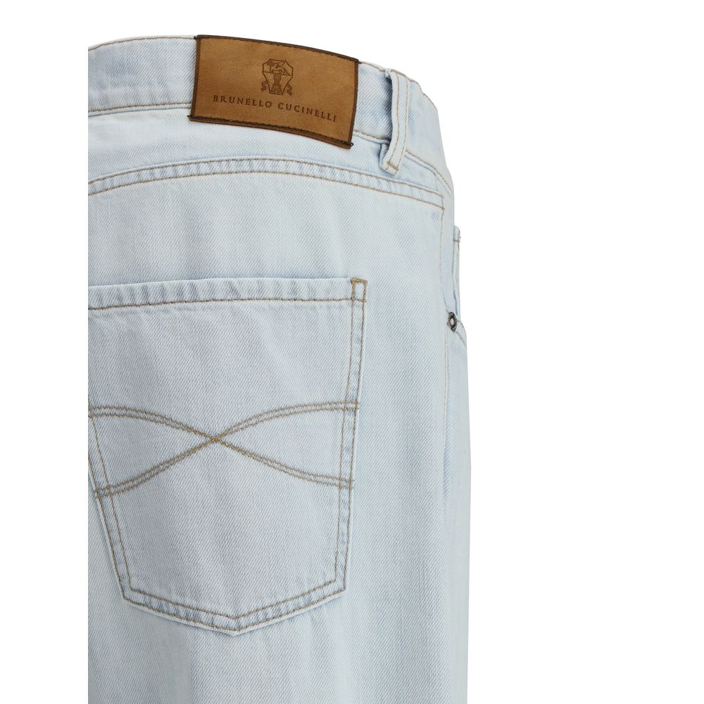 Brunello Cucinelli Manschettenjeans