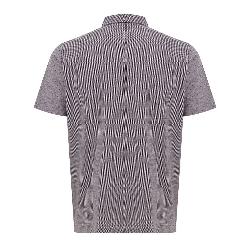 Corneliani Lila Baumwoll-Poloshirt