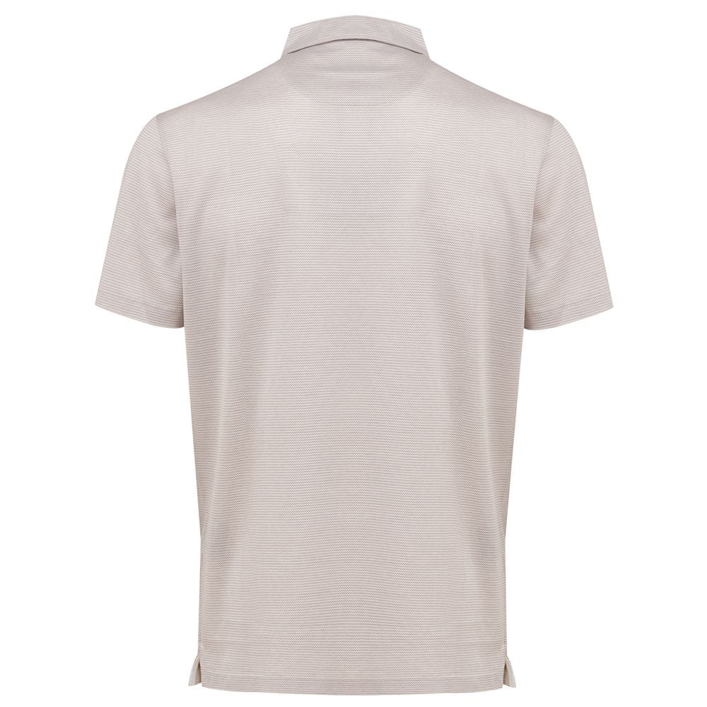 Corneliani Weißes Baumwoll-Poloshirt