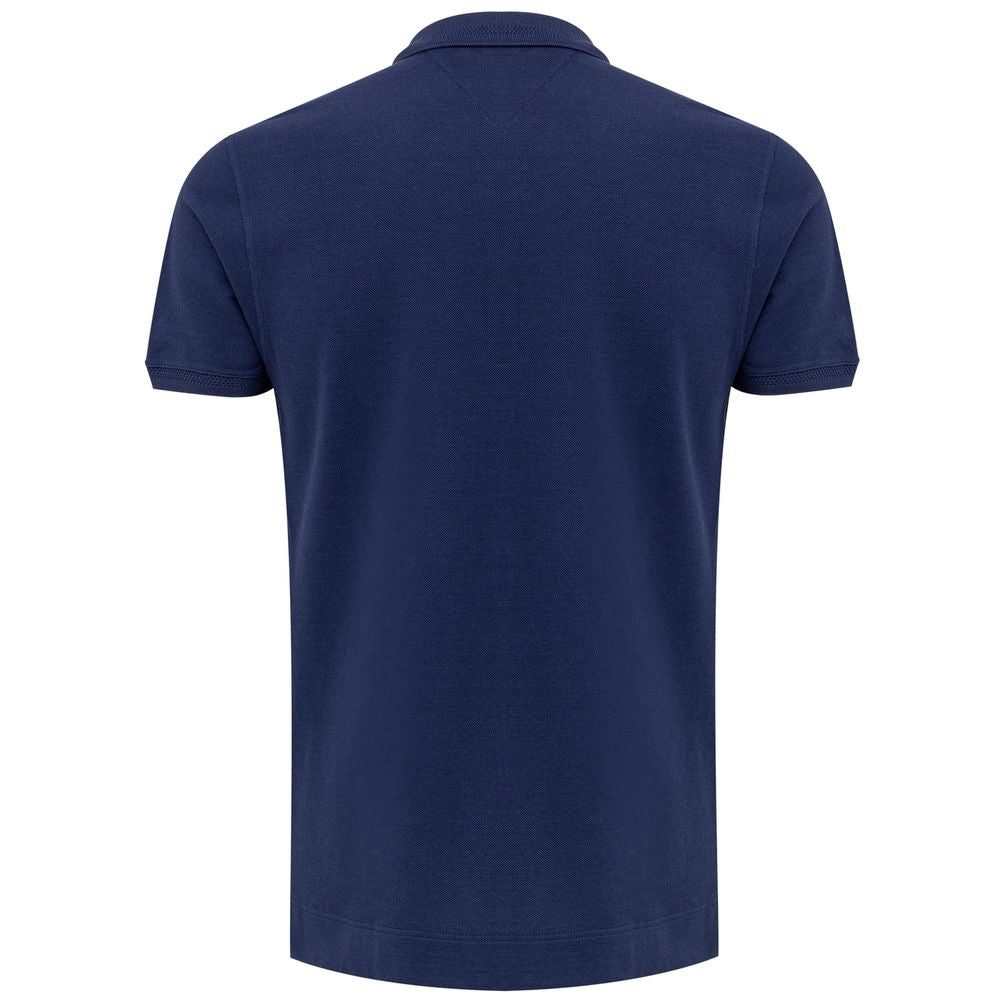 Fendi Marineblaues Baumwoll-Poloshirt