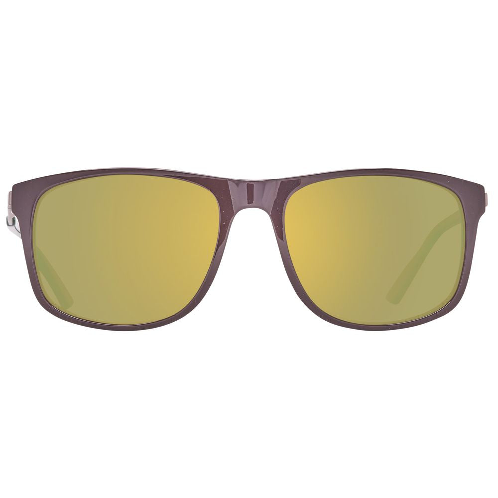 Helly Hansen Brown Plastic Sunglasses