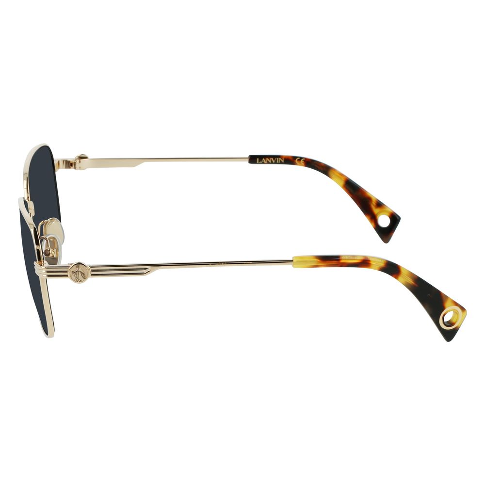 Lanvin Goldene Metall-Sonnenbrille