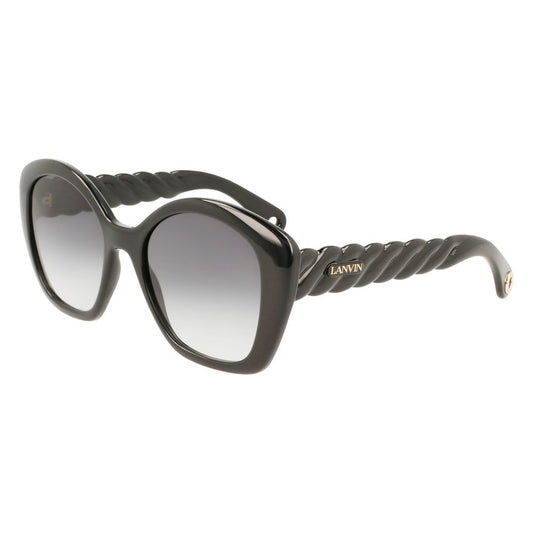 Lanvin Schwarze Bio-Injected-Sonnenbrille