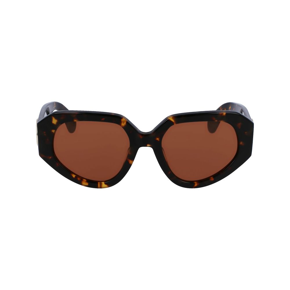 Lanvin Braune Acetat-Sonnenbrille