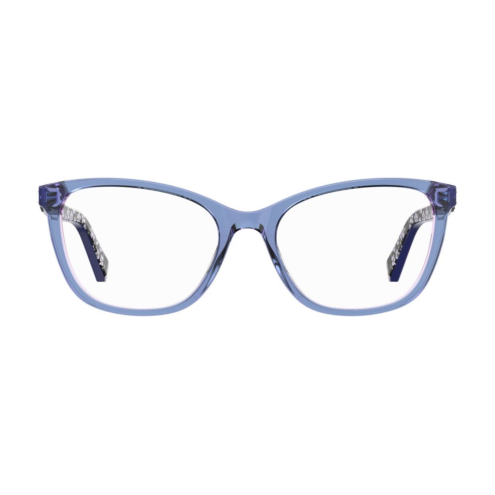 Love Moschino Blaue Acetat-Rahmen