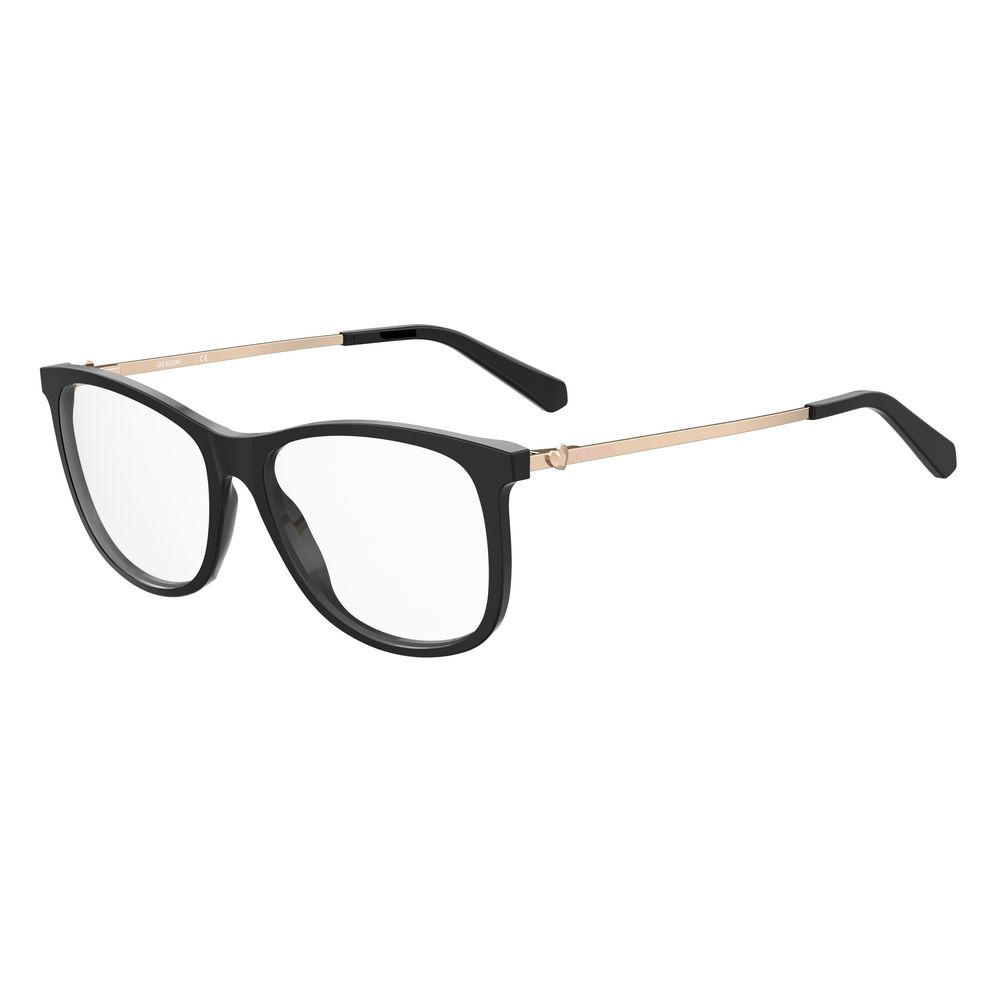 Love Moschino Schwarzer Acetat-Rahmen