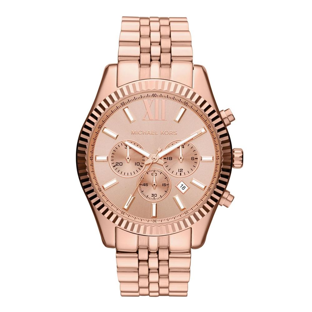 Michael Kors Bronze-Stahl-Uhr