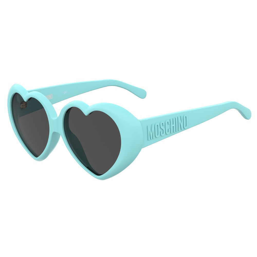 Moschino Blaue Injektionssonnenbrille