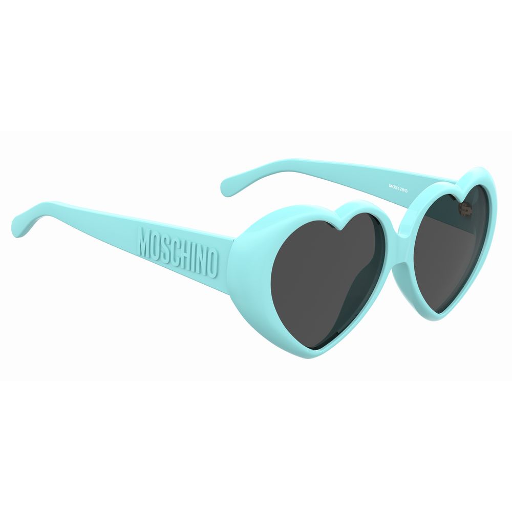 Moschino Blaue Injektionssonnenbrille