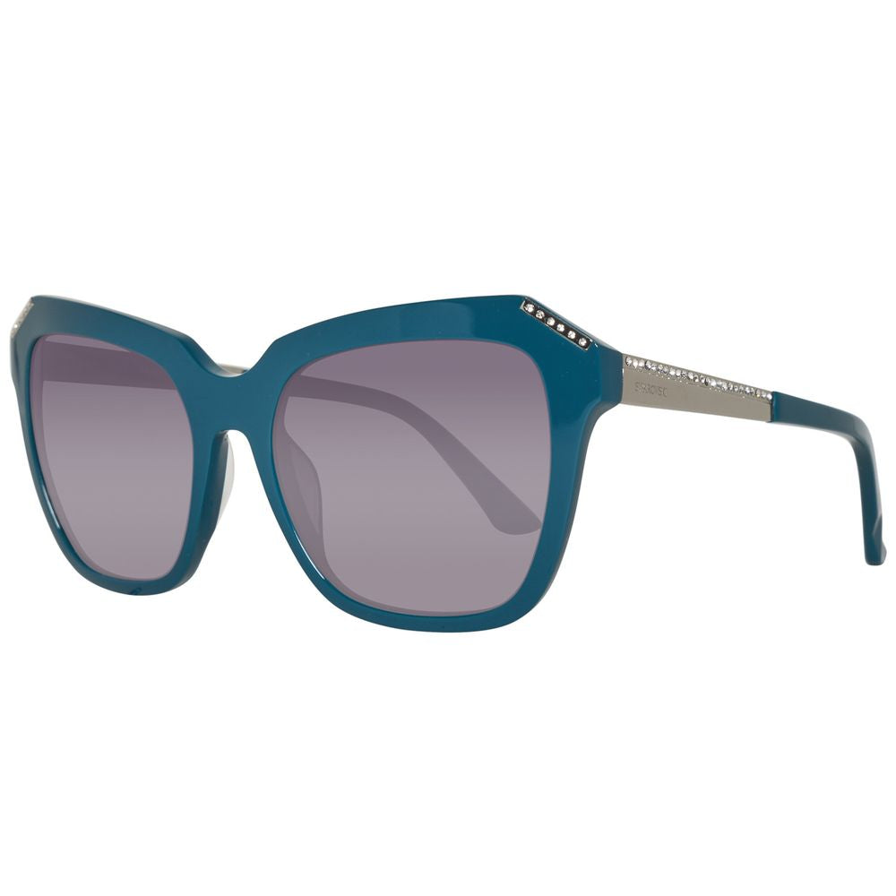 Swarovski Blaue Acetat-Sonnenbrille