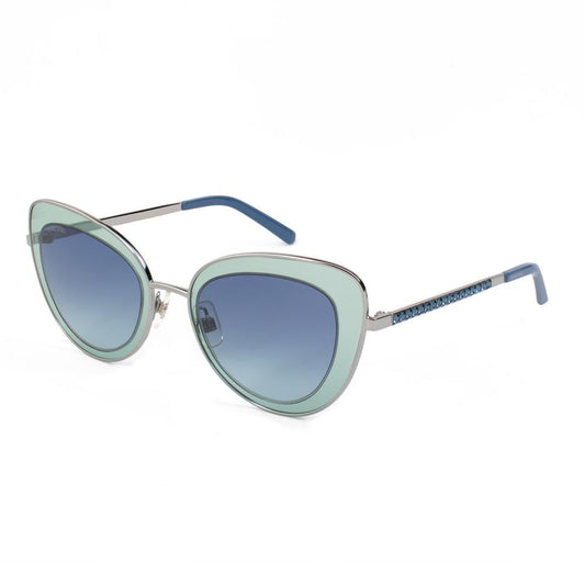 Swarovski Graue Metall-Sonnenbrille