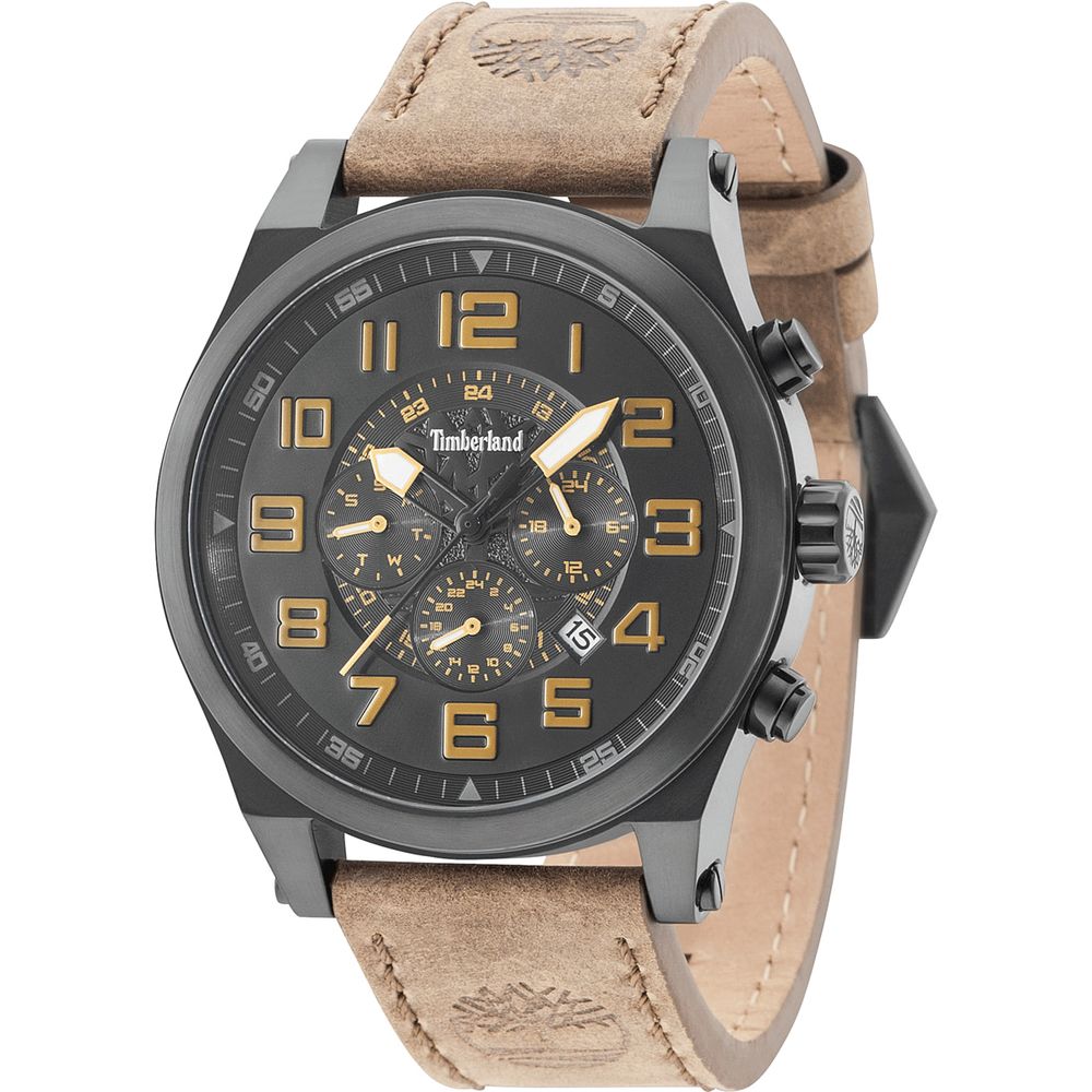 Timberland Braune Lederuhr