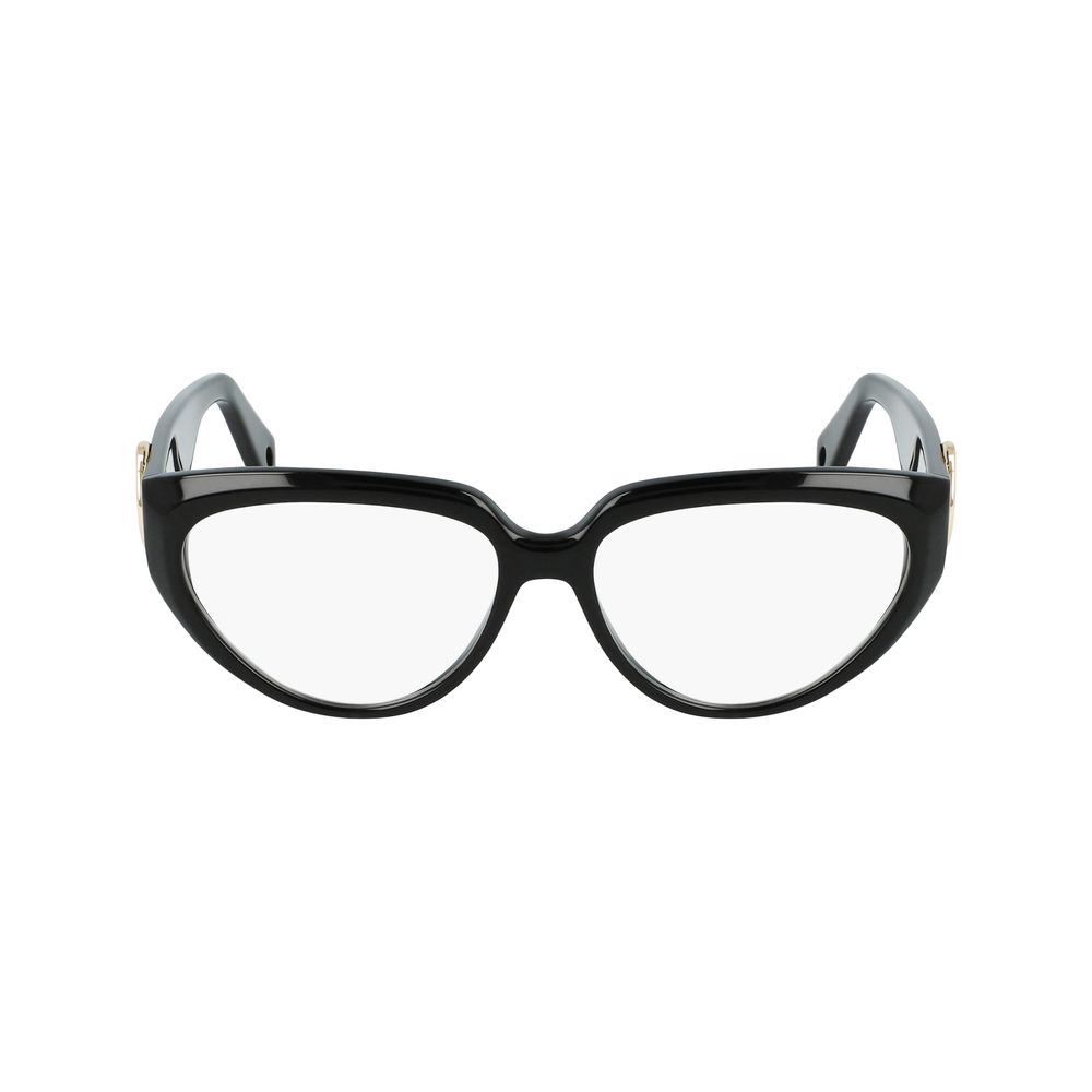 Lanvin Schwarzer Acetat-Rahmen