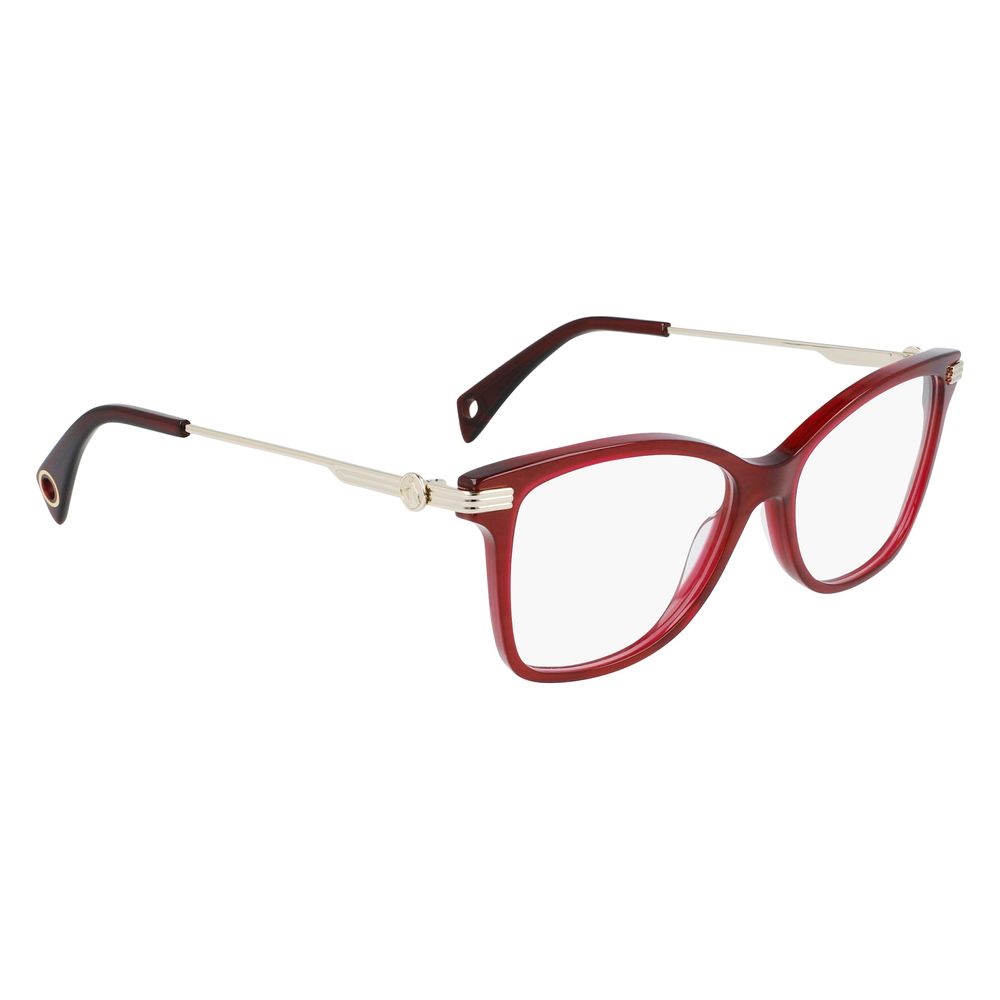 Lanvin Rote Acetat-Rahmen