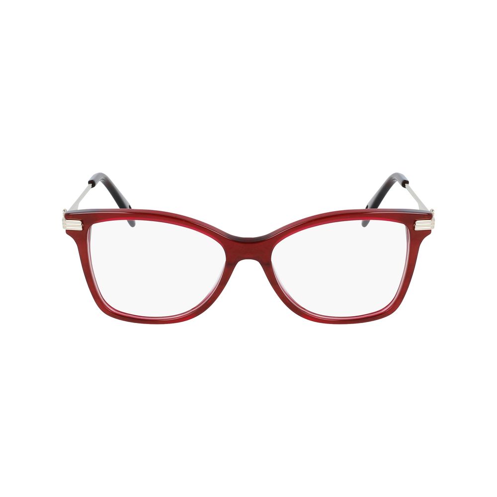 Lanvin Rote Acetat-Rahmen