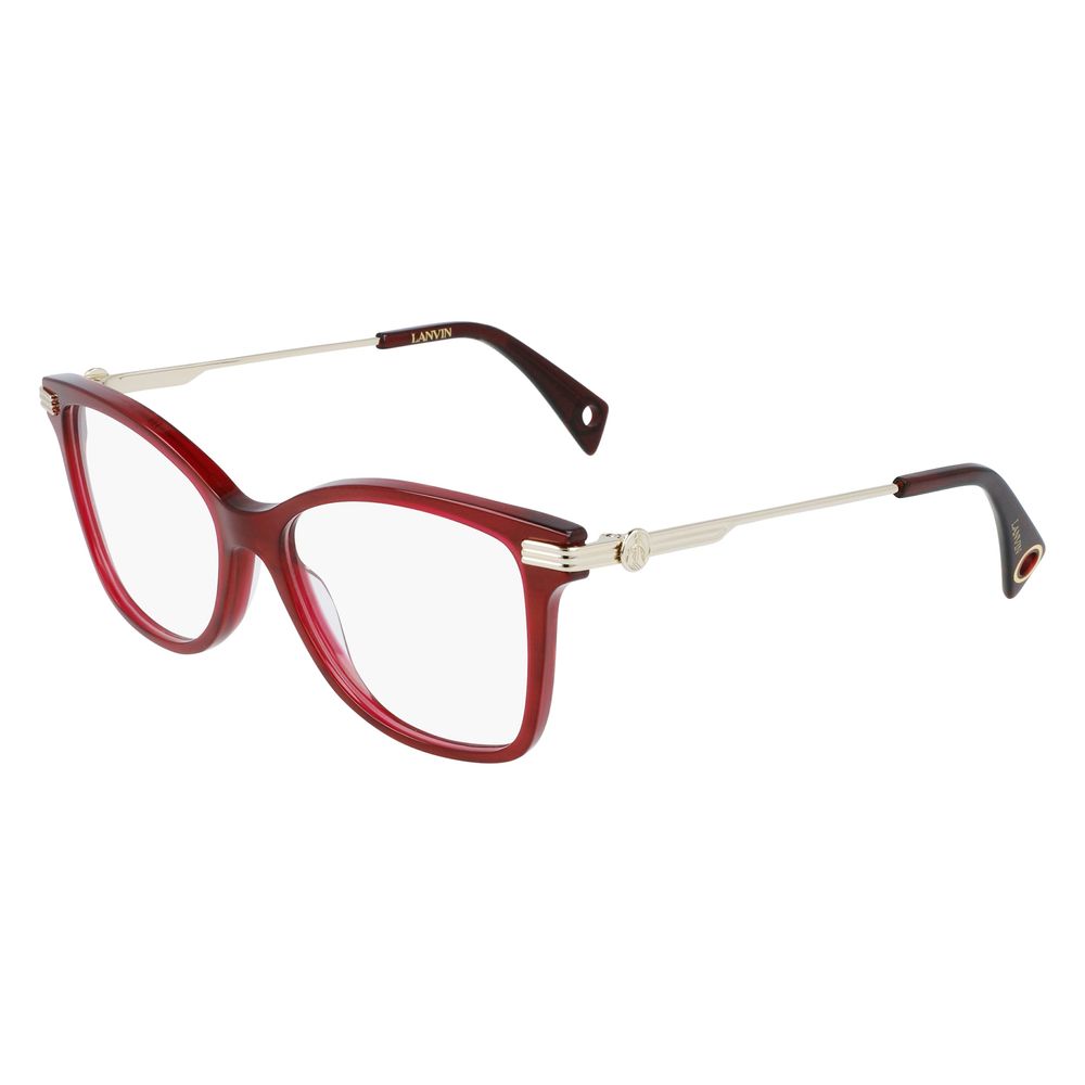 Lanvin Rote Acetat-Rahmen