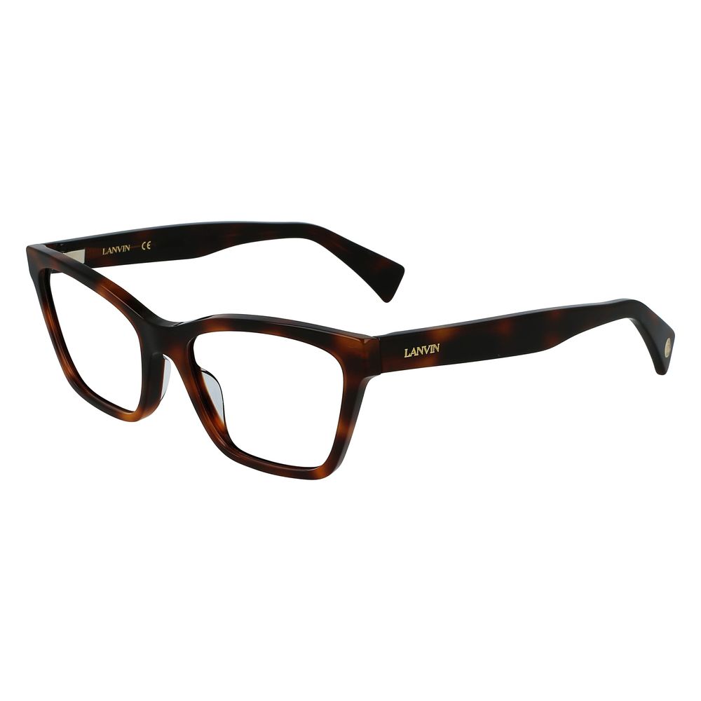 Lanvin Braune Acetat-Rahmen