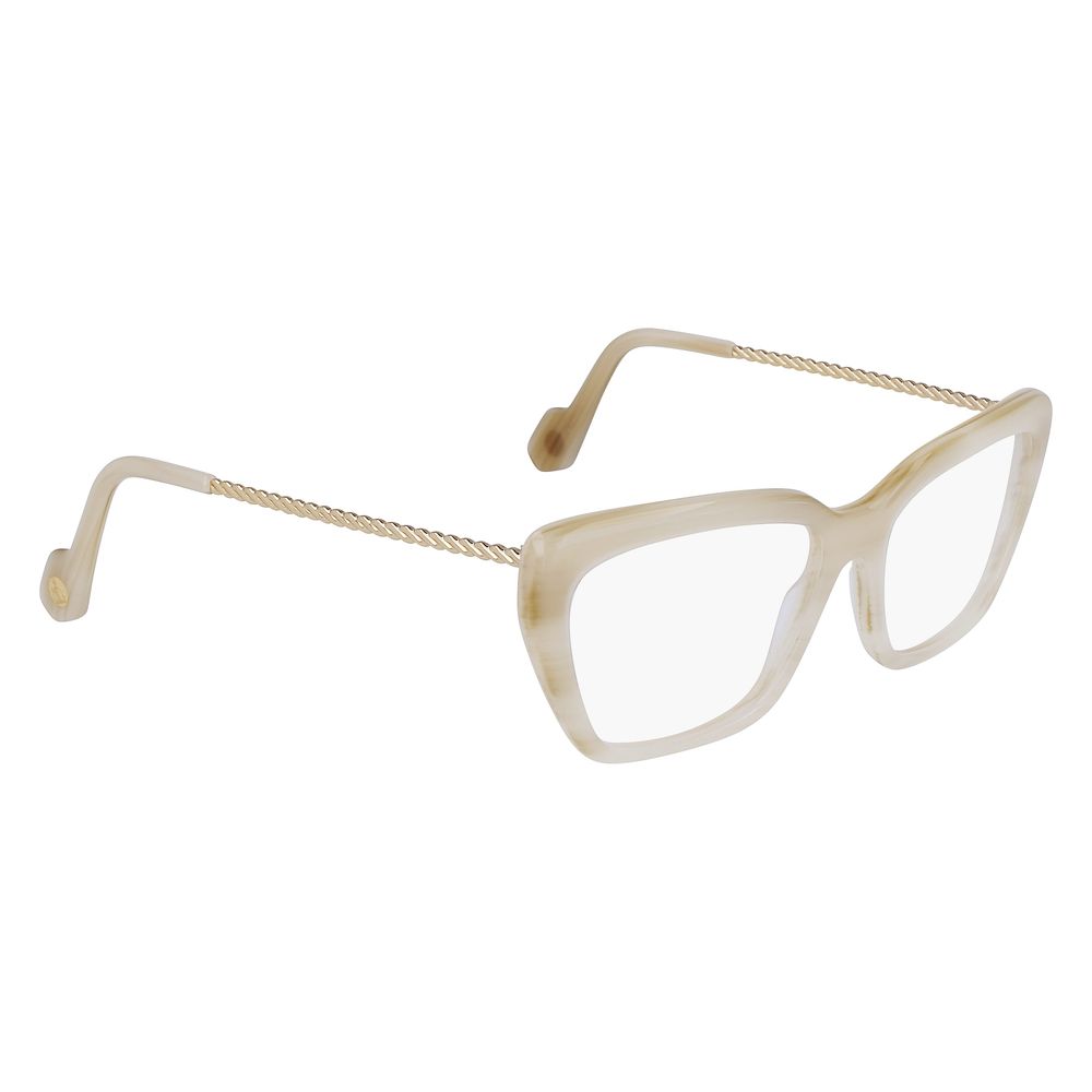 Lanvin Weißer Acetat-Rahmen