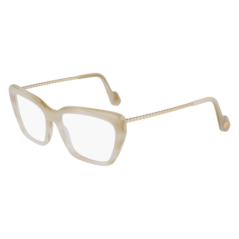 Lanvin Weißer Acetat-Rahmen