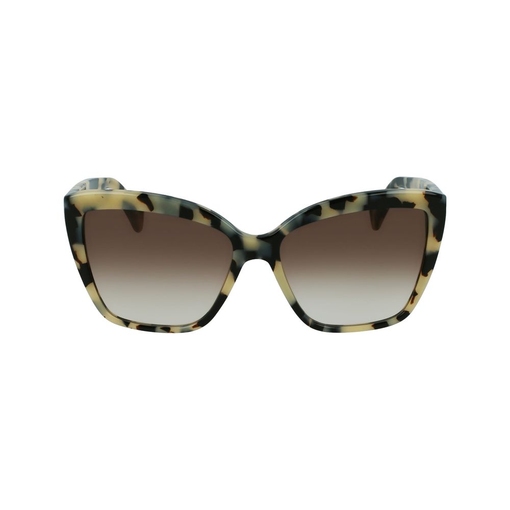 Lanvin Graue Acetat-Sonnenbrille