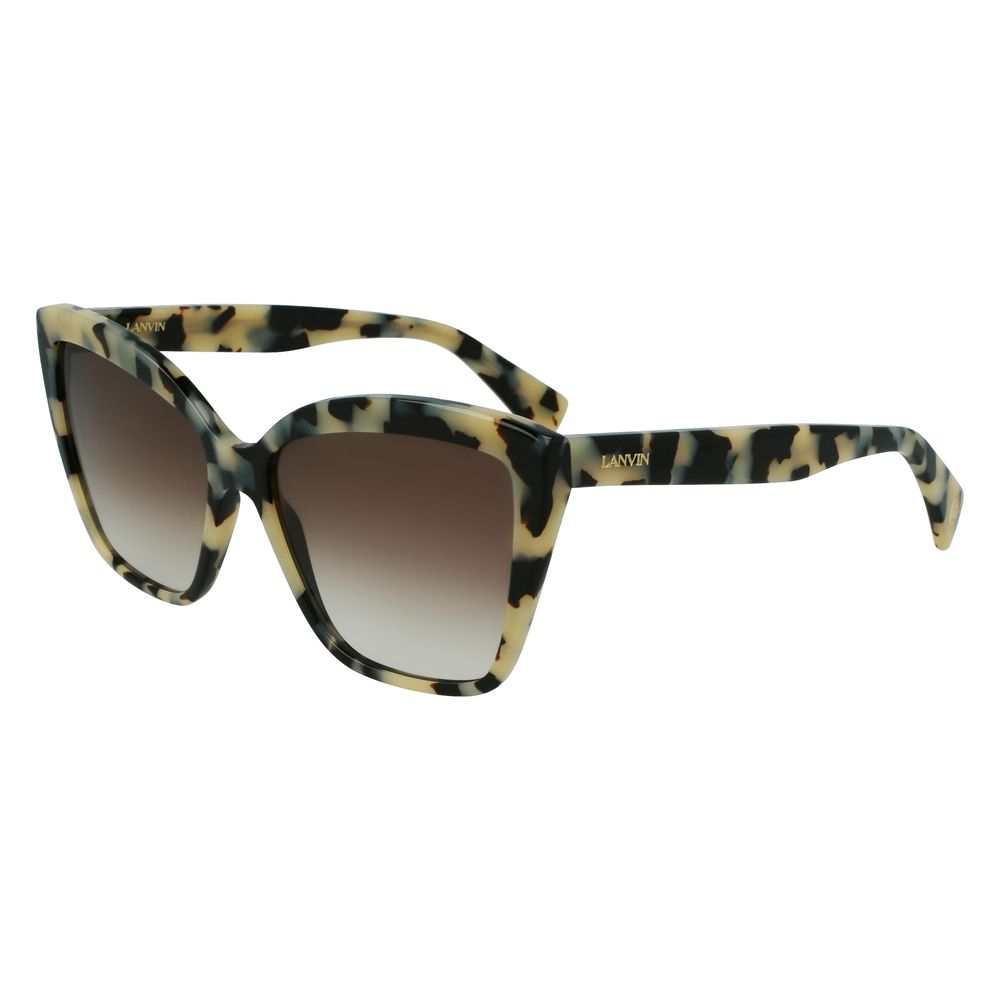 Lanvin Graue Acetat-Sonnenbrille