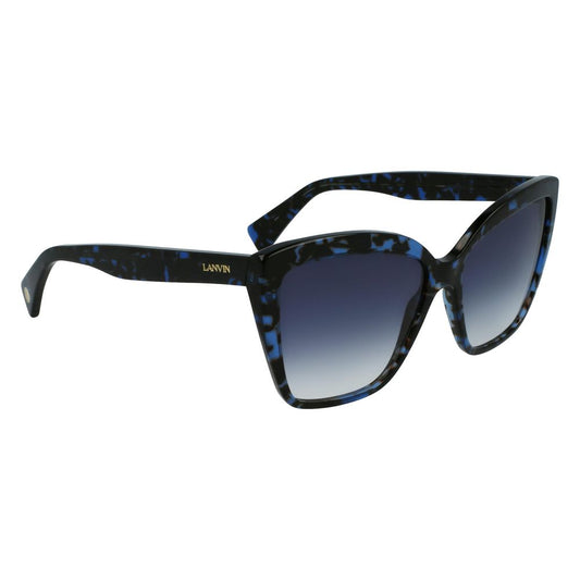 Lanvin Blaue Acetat-Sonnenbrille